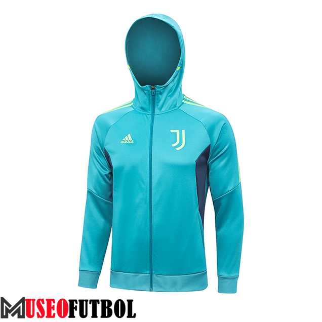 Chaqueta Con Capucha Juventus Verde 2023/2024