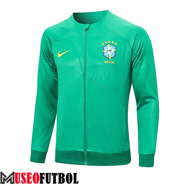 Chaquetas Futbol Brasil Verde 2023/2024