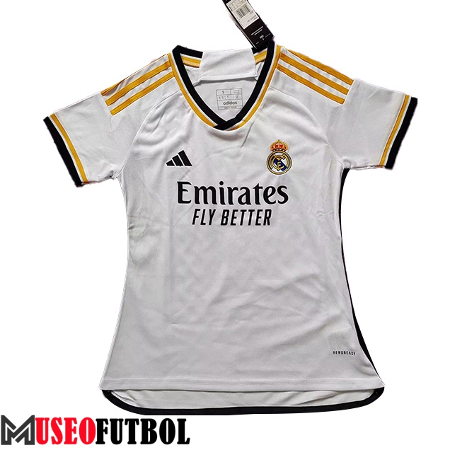 Camisetas De Futbol Real Madrid Mujer Primera 2023/2024