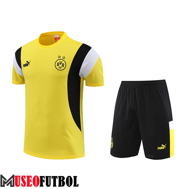 Camiseta Entrenamiento + Cortos Dortmund Amarillo 2023/2024