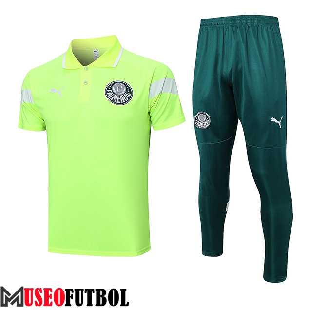 Camiseta Polo Palmeiras Verde 2023/2024 -02