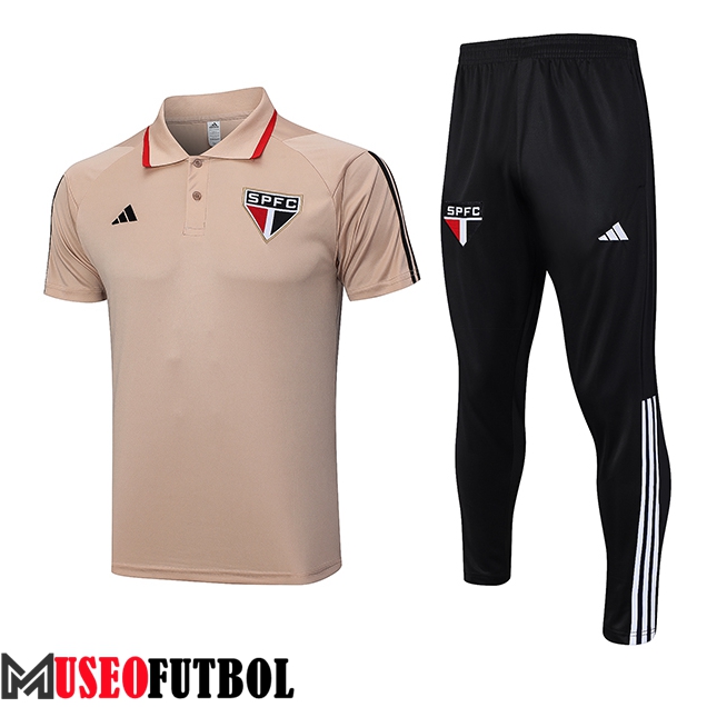 Camiseta Polo Sao Paulo FC Amarillo 2023/2024