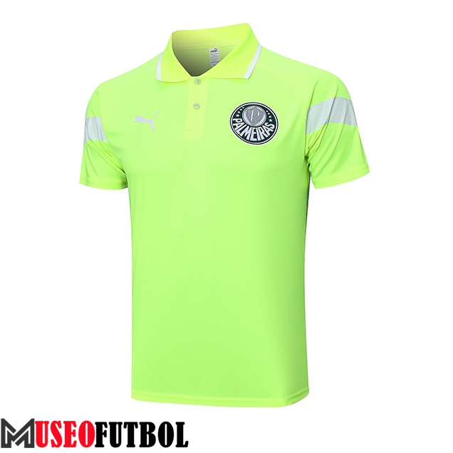 Camiseta Polo Palmeiras Verde 2023/2024 -02