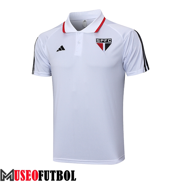 Camiseta Polo Sao Paulo FC Blanco 2023/2024