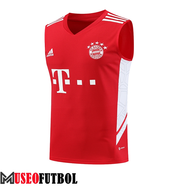 Chalecos De Futbol Bayern Munich Rojo 2023/2024 -02