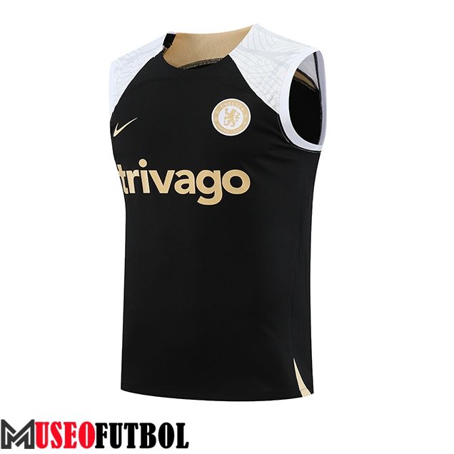 Chalecos De Futbol FC Chelsea Negro 2023/2024