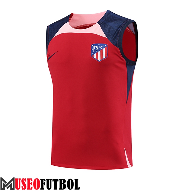 Chalecos De Futbol Atletico Madrid Rojo 2023/2024 -02