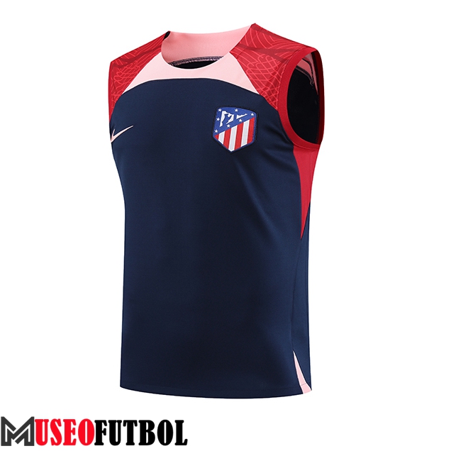 Chalecos De Futbol Atletico Madrid Azul marino 2023/2024 -02