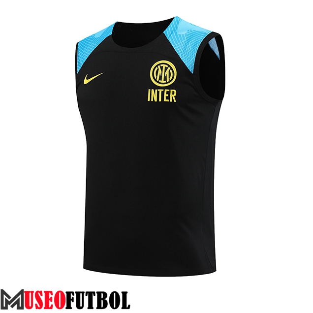 Chalecos De Futbol Inter Milan Negro 2023/2024