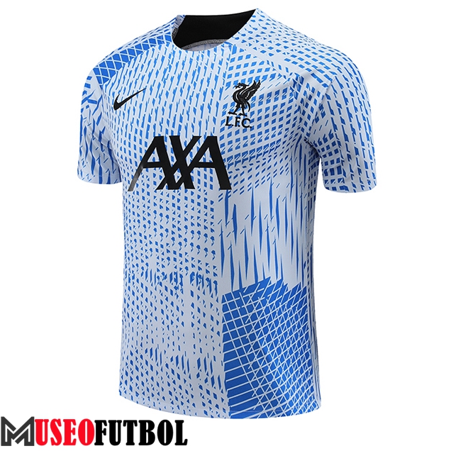 Camiseta Entrenamiento FC Liverpool Azul Claro 2023/2024