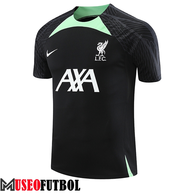 Camiseta Entrenamiento FC Liverpool Negro 2023/2024