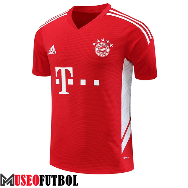 Camiseta Entrenamiento Bayern Munich Rojo 2023/2024