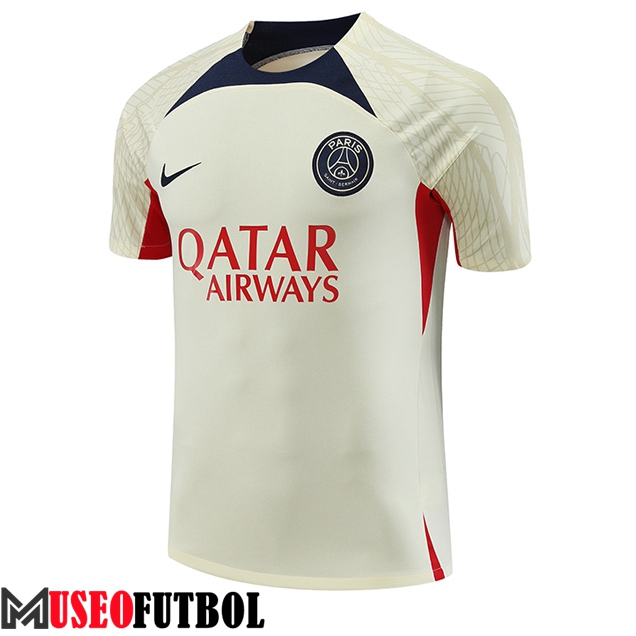 Camiseta Entrenamiento PSG Amarillo 2023/2024 -02