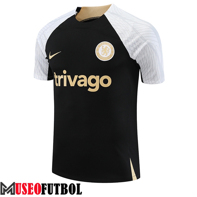 Camiseta Entrenamiento FC Chelsea Negro 2023/2024