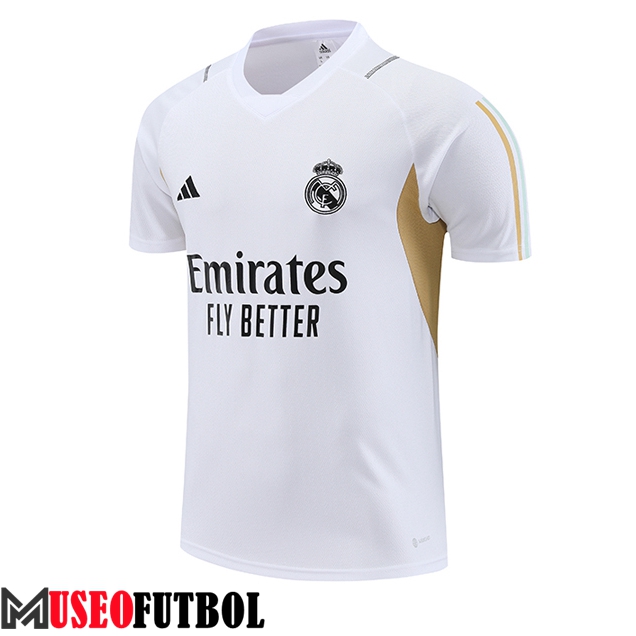 Camiseta Entrenamiento Real Madrid Blanco 2023/2024 -02