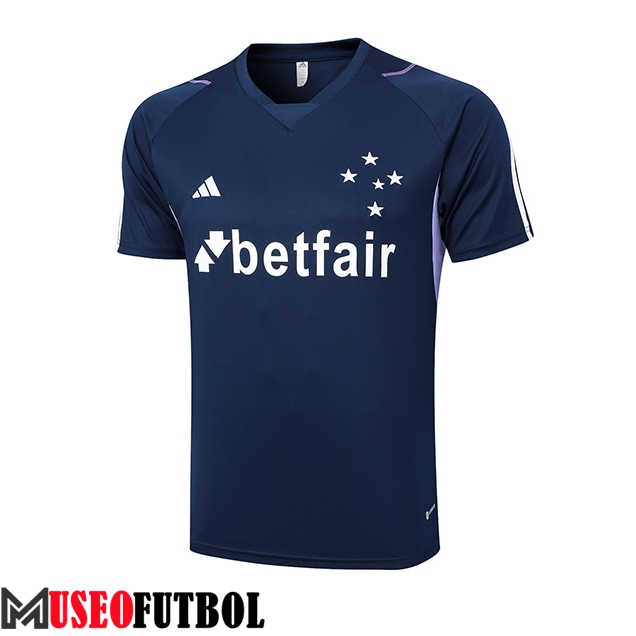 Camiseta Entrenamiento Cruzeiro Azul marino 2023/2024