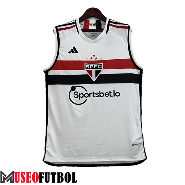 Chalecos De Futbol Sao Paulo FC Blanco 2023/2024