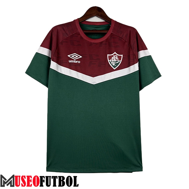 Camiseta Entrenamiento Fluminense Rojo/Verde 2023/2024