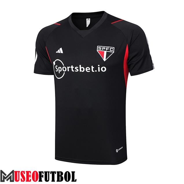 Camiseta Entrenamiento Sao Paulo FC Negro 2023/2024 -02