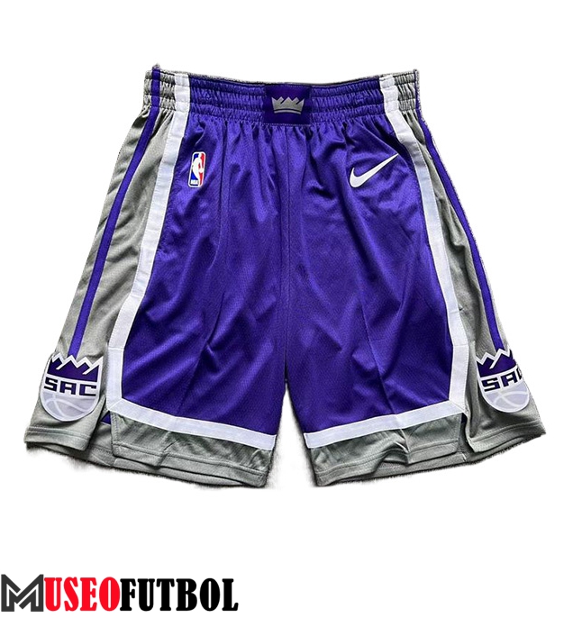 Cortos NBA Sacramento Kings Violeta