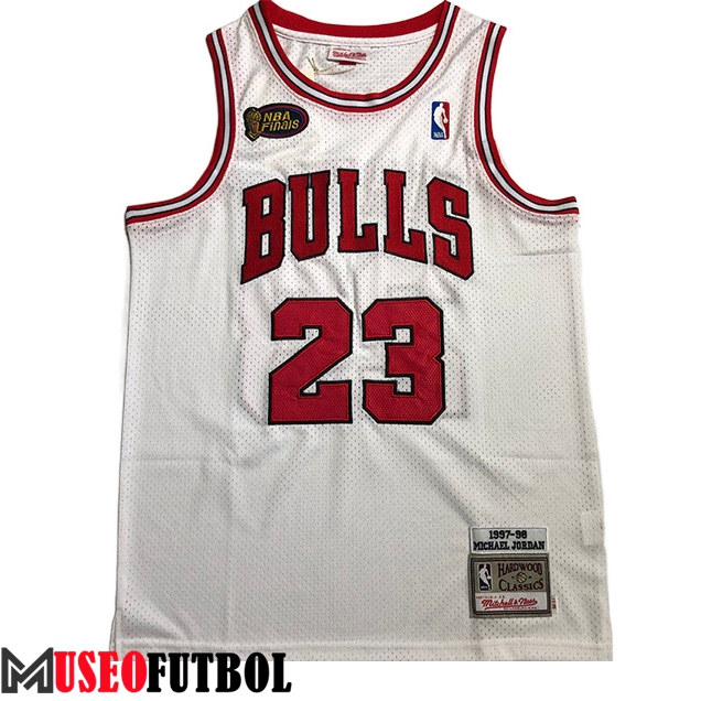 Camisetas Chicago Bulls (JORDAN #23) 2023/24 Blanco