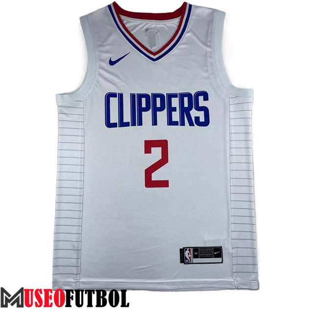 Camisetas Los Angeles Clippers (LEONARO #2) 2023/24 Blanco