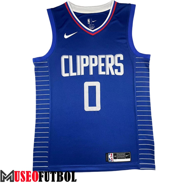 Camisetas Los Angeles Clippers (WESTBROOK #0) 2023/24 Azul