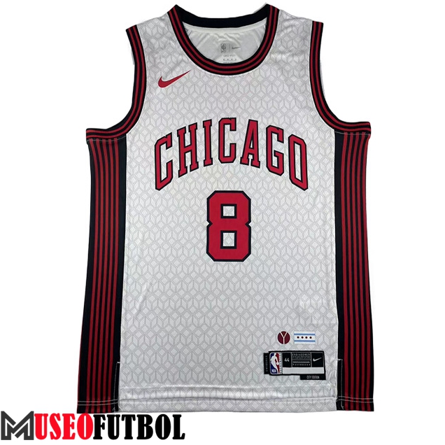 Camisetas Chicago Bulls (LAVINE #14) 2023/24 Blanco