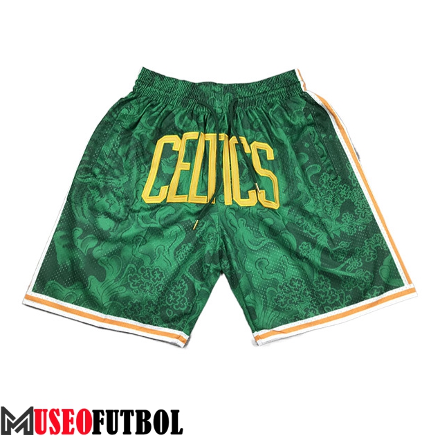 Cortos NBA Boston Celtics Verde -02