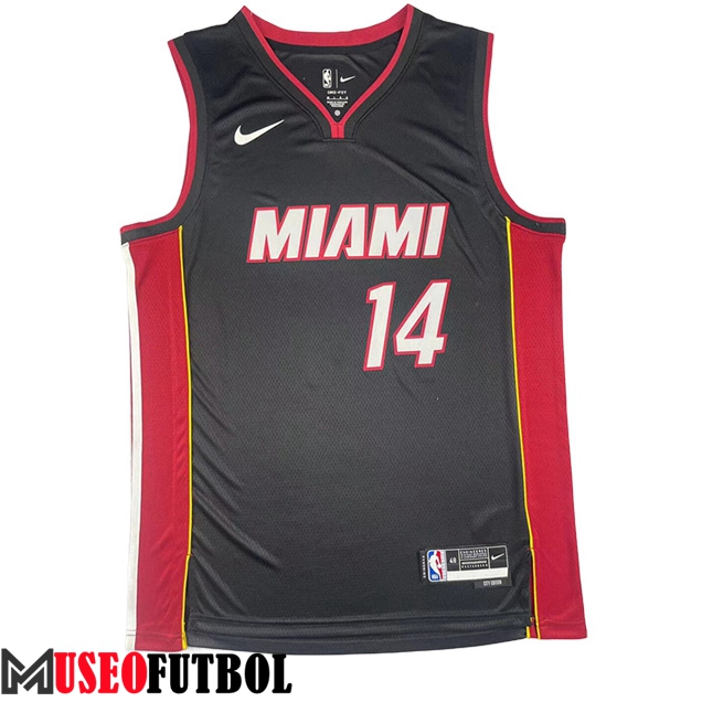 Camisetas Miami Heat (HERRO #14) 2023/24 Negro