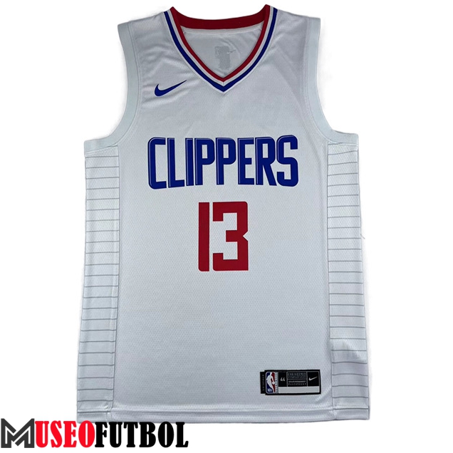 Camisetas Los Angeles Clippers (GEORGE #13) 2023/24 Blanco