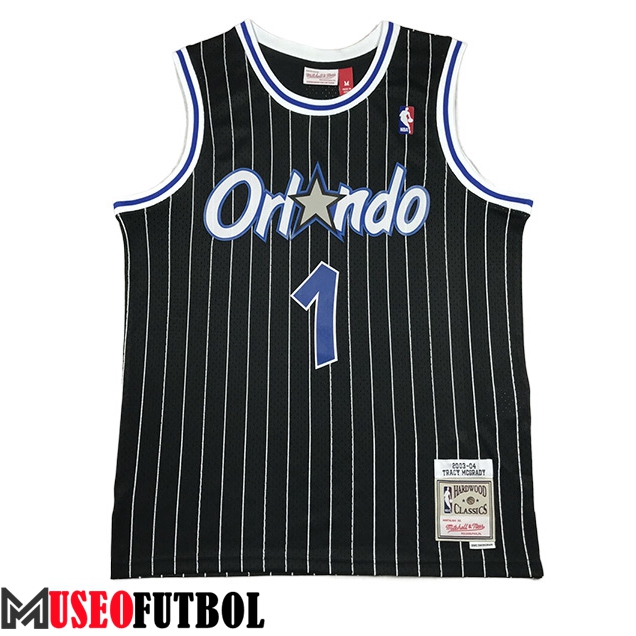 Camisetas Orlando Magic (McGRADY #1) 2023/24 Negro