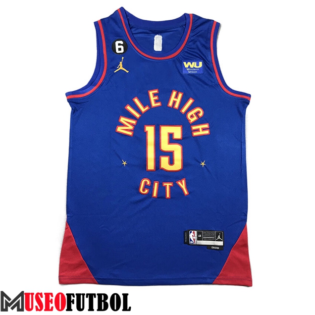 Camisetas Denver Nuggets (JOKIC #15) 2023/24 Azul