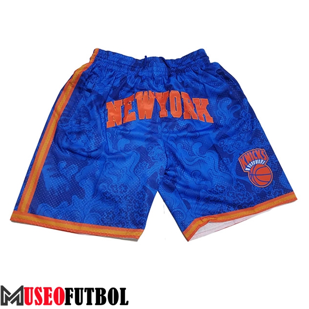 Cortos NBA New York Knicks Azul