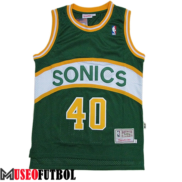 Camisetas Oklahoma City Thunder (KEMP #40) 2023/24 Verde -02