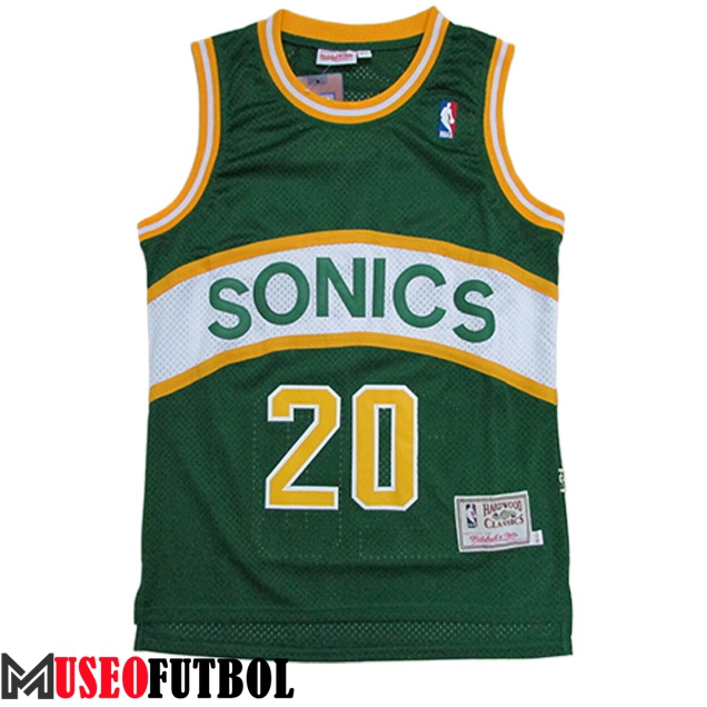 Camisetas Oklahoma City Thunder (PAYTON #20) 2023/24 Verde