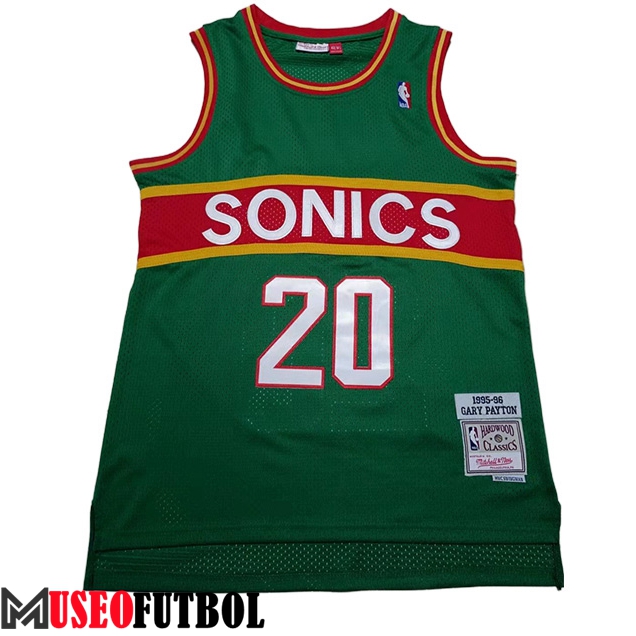 Camisetas Oklahoma City Thunder (PAYTON #20) 2023/24 Verde -02