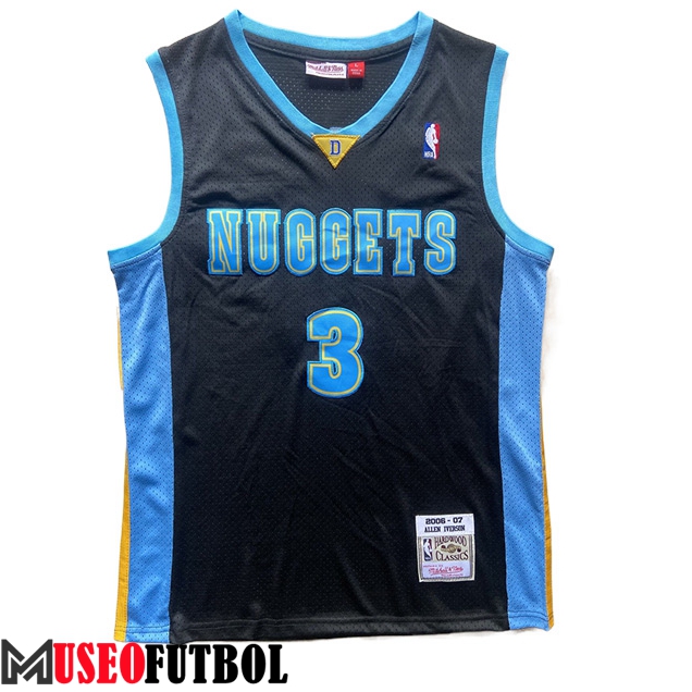 Camisetas Denver Nuggets (IVERSON #3) 2023/24 Negro