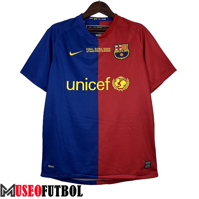 Camisetas De Futbol FC Barcelona UEFA Champions League Primera 2008/2009