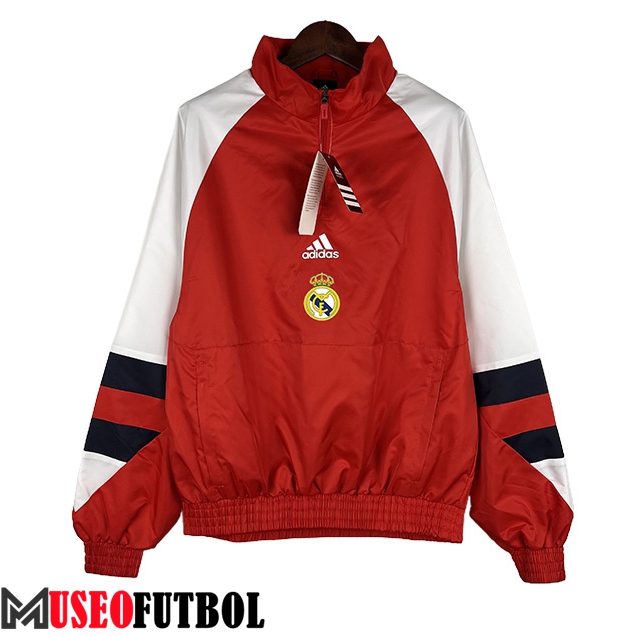 Rompevientos Real Madrid Rojo 2023/2024 -02