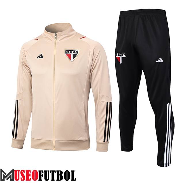 Chandal Equipos De Futbol - Chaqueta Sao Paulo FC Amarillo 2023/2024