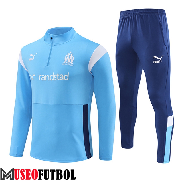 Chandal Equipos De Futbol Marsella Azul Claro 2023/2024