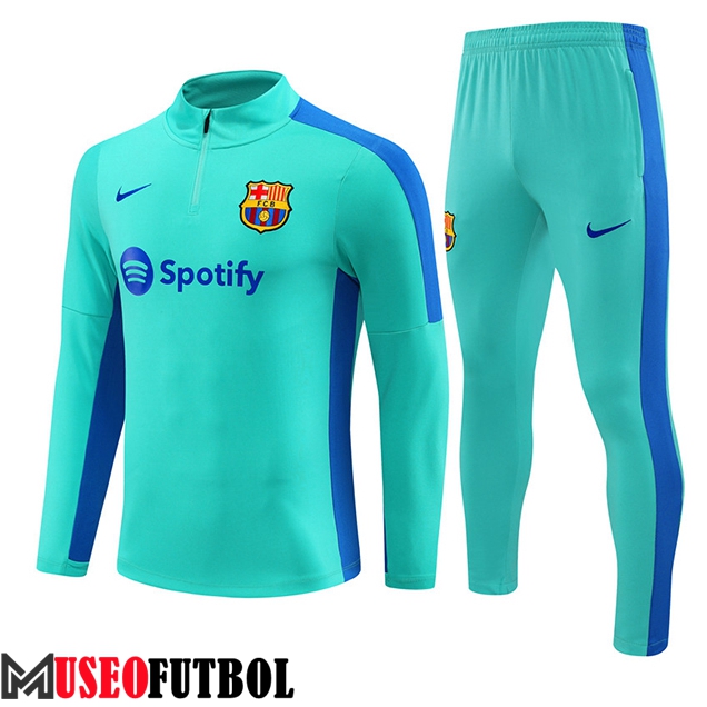 Chandal Equipos De Futbol FC Barcelona Verde 2023/2024 -02