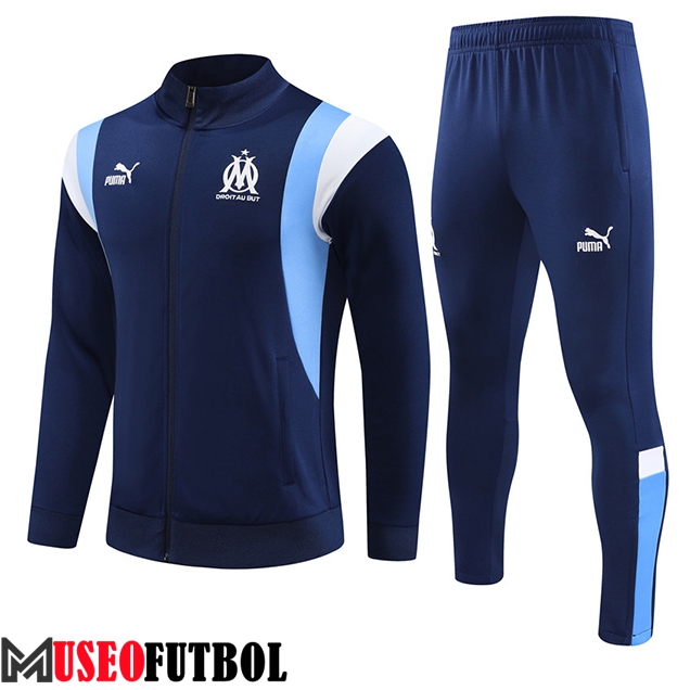 Chandal Equipos De Futbol - Chaqueta Marsella Azul marino 2023/2024