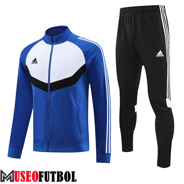 Chandal Equipos De Futbol - Chaqueta Adidas Azul/Blanco 2023/2024