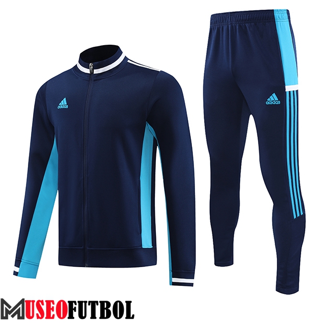 Chandal Equipos De Futbol - Chaqueta Adidas Azul marino 2023/2024 -02