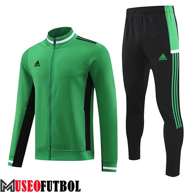 Chandal Equipos De Futbol - Chaqueta Adidas Verde 2023/2024