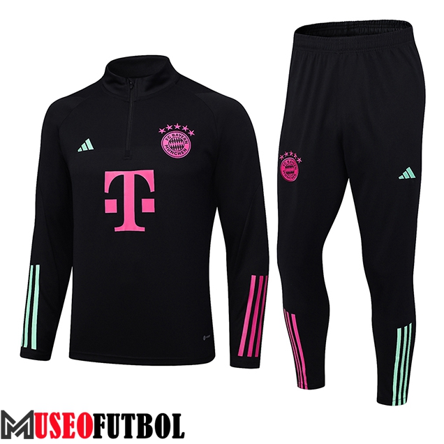 Chandal Equipos De Futbol Bayern Munich Negro 2023/2024 -02