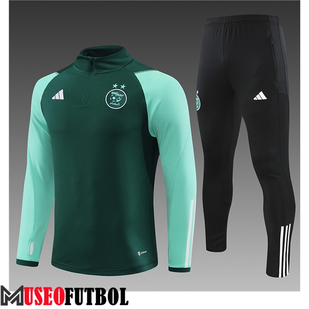 Chandal Equipos De Futbol Algeria Ninos Verde 2023/2024