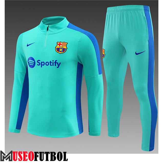 Chandal Equipos De Futbol FC Barcelona Ninos Verde 2023/2024